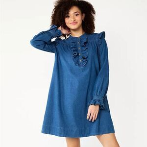 Draper James dark chambray jean dress size XS/S